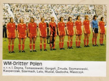 Szarmach, Andrzej - ehem. Nationalspieler Polen - WM 1974