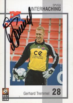 Tremmel, Gerhard - SpVgg. Unterhaching (2000/01)