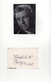 Uhl (†), Fritz - Opernsänger