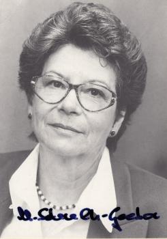 Schultz-Hector (†), Marianne