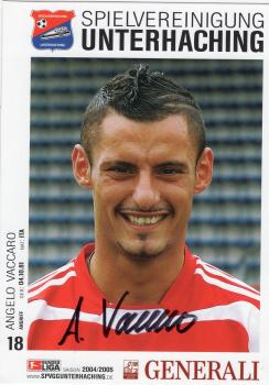 Vaccaro, Angelo - SpVgg. Unterhaching (2004/05)