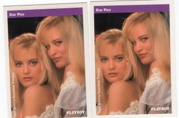van Breeschooten, Mijan & Karin - US Playmates Zwillinge