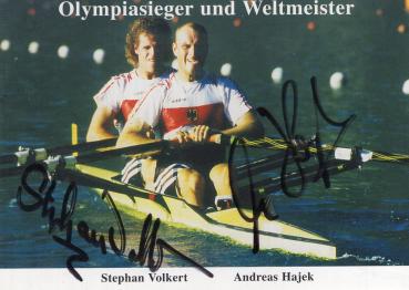 Volkert, Stephan & Hajek, Andreas - Olympiasieger und Weltmeister