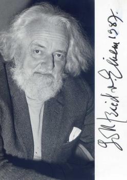 von Einem (+), Gottfried - Komponist