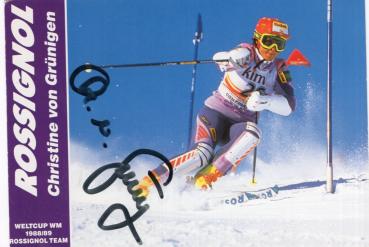 von Grünigen (SWZ), Christine