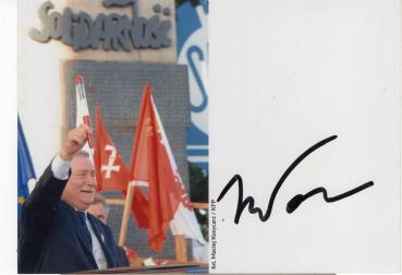 Walesa, Lech - ehem. Präsident von Polen