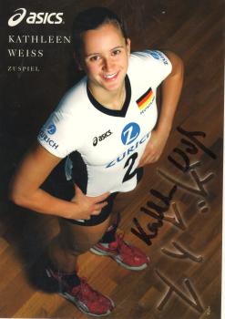 Weiss, Kathleen - Deutscher Volleyball Verband