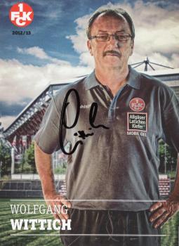 Wittich, Wolfgang - 1.FC Kaiserslautern (2012/13)