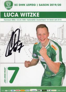 Witzke, Luca - SC DHfK Leipzig (2019/20)