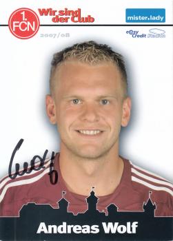 Wolf, Andreas - 1.FC Nürnberg (2007/08)