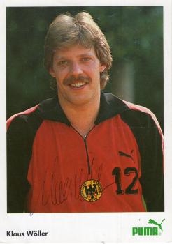 Wöller, Klaus - Nationaltrikot
