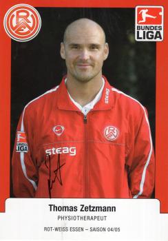 Zetzmann, Thomas - Rot-Weiß Essen (2004/05)