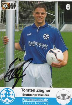 Ziegner, Torsten - Stuttgarter Kickers (2000/01)