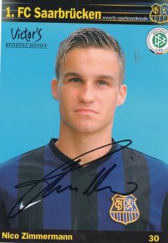Zimmermann, Nico - 1.FC Saarbrücken (2006/07)