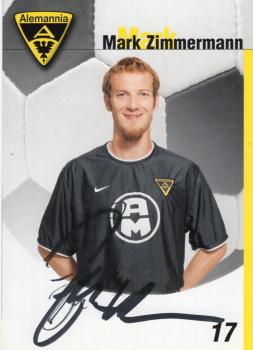 Zimmermann, Mark - Alemannia Aachen (2002/03)