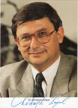 Zöpel, Dr. Christoph