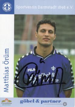 Örüm, Matthias - SV Darmstadt 98 (2000/01)