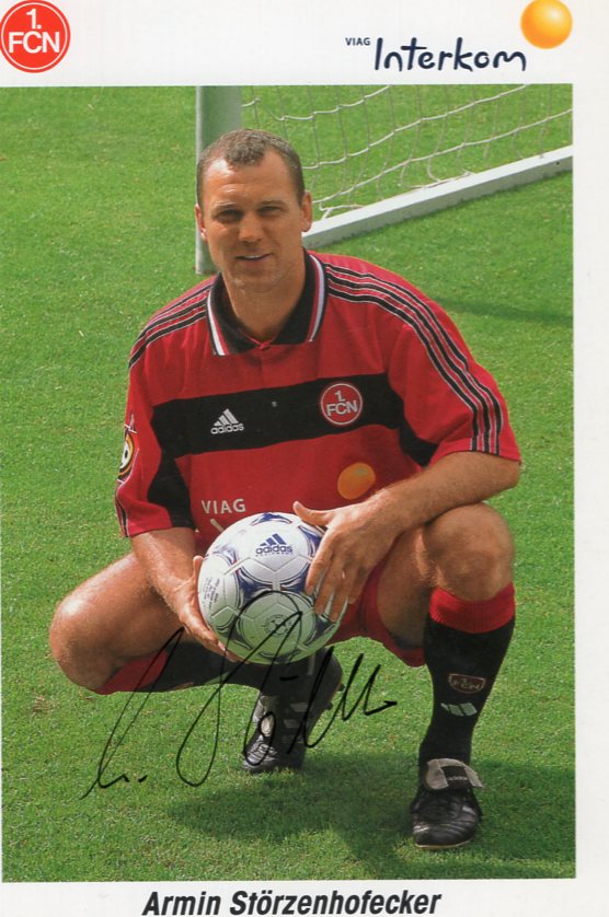 Armin Störzenhofecker Autogrammkarte 1 FC Nürnberg 1998-99 Original A 160016 