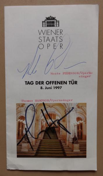 Hampson, Thomas & Pederson, Monte - Opernsänger