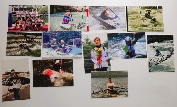 Konvolut Rudern - 12 Autogramme
