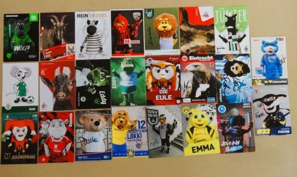 Maskottchen von Fußballvereinen