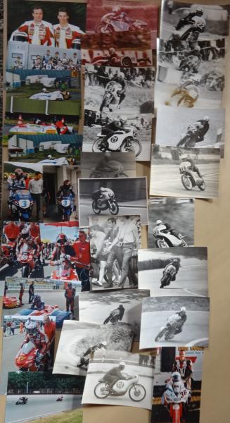 Motorrad Konvolut - über 90 Autogramme + 80 unsignierte Fotos