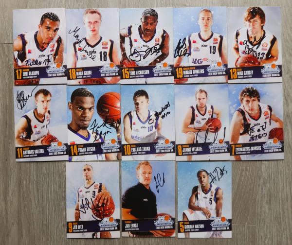 Eisbären Bremerhaven (2008/09) - 13 Autogramme