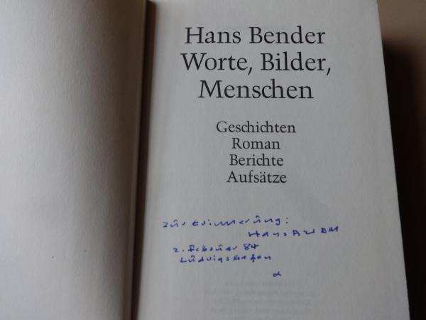Bender (†), Hans