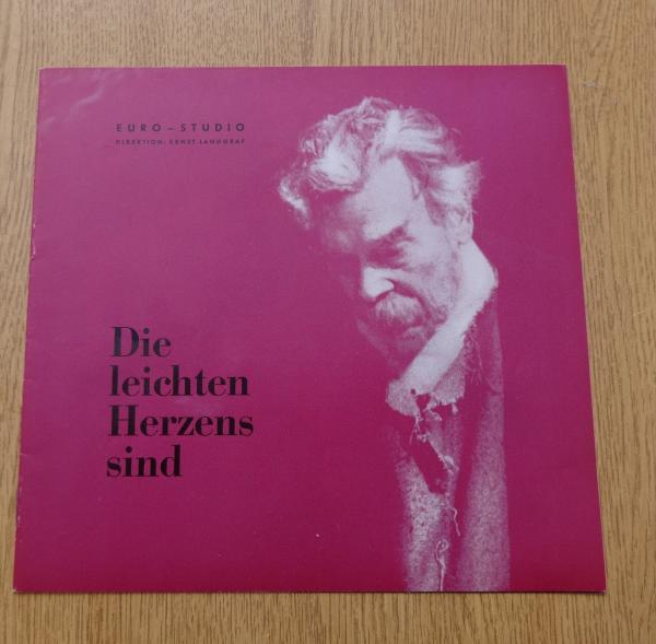 Evelyn & Ewald Balser, Ernst Anders, Erns Brünell, Gusti Wolf, M. Horeschosky, Tonio Riedl, Thomas Rau