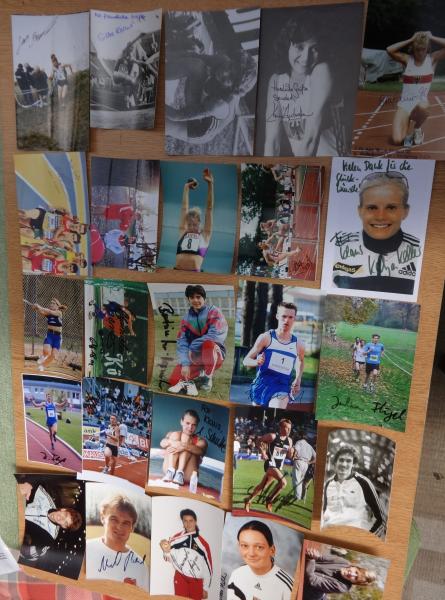 Leichtathletik Konvolut - 48 Autogramme
