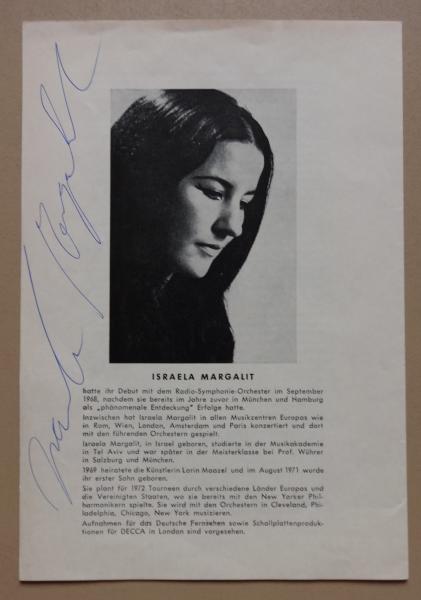 Maazel, Lorin & Margalit, Israela