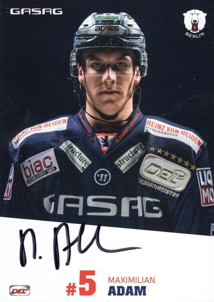 Adam, Maximilian - Eisbären Berlin