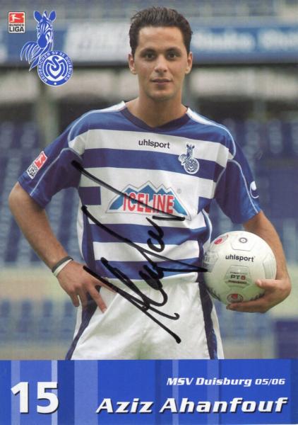 Ahanfouf, Aziz - MSV Duisburg (2005/06)