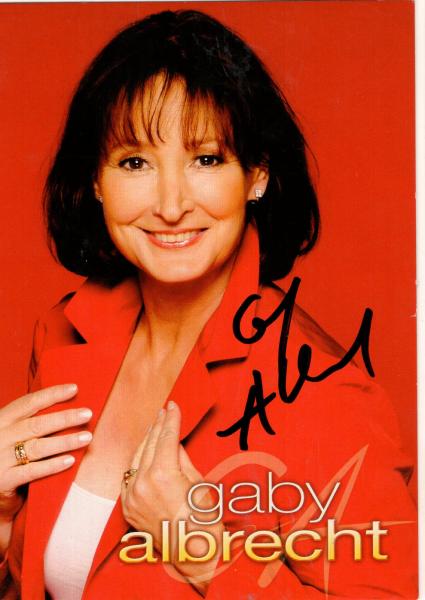 Albrecht, Gaby