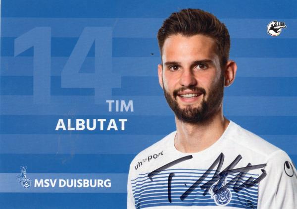 Albutat, Tim - MSV Duisburg (2016/17)