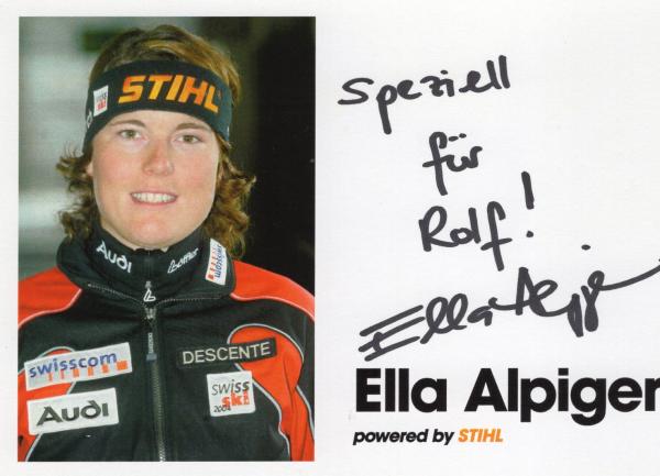 Alpiger (SWZ), Ella
