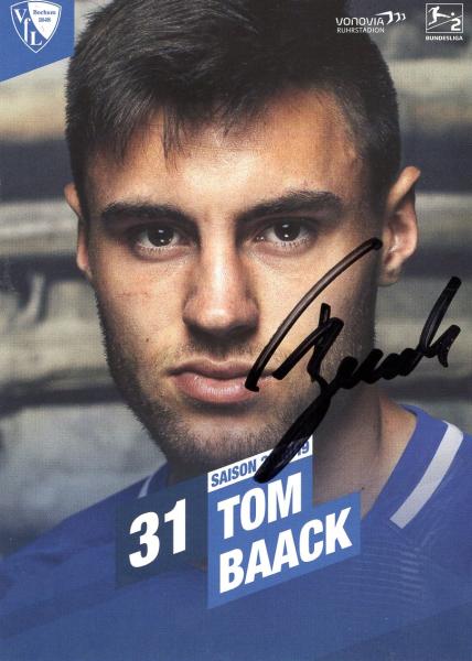 Baack, Tom - VFL Bochum (2018/19)