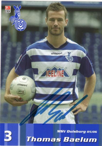 Baelum, Thomas - MSV Duisburg (2005/06)
