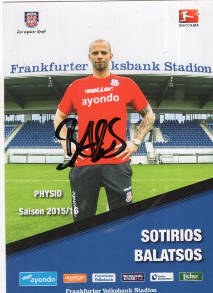 Balatsos, Sotirios - FSV Frankfurt (2015/16)