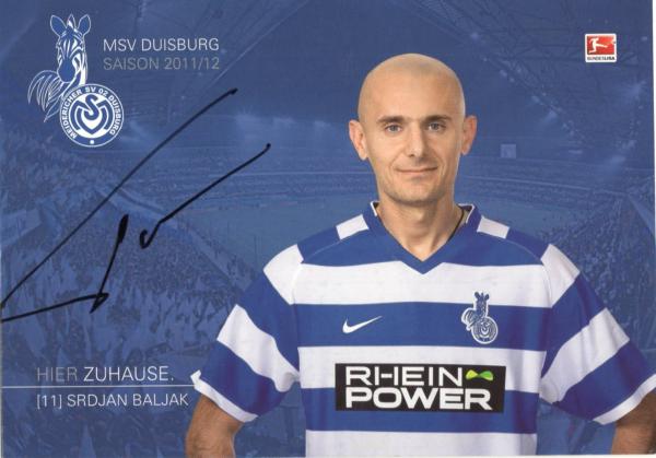 Baljak, Srdjan - MSV Duisburg (2011/12)