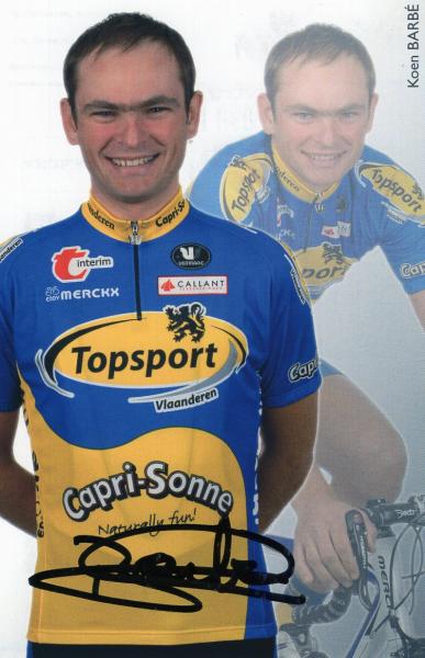 Barbe (B), Koen