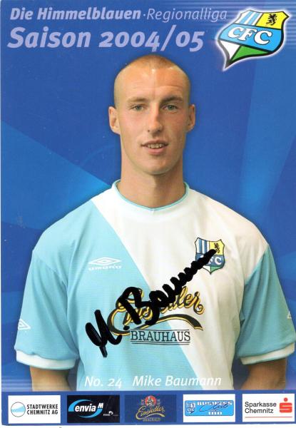 Baumann, Mike - Chemnitzer FC (2004/05)