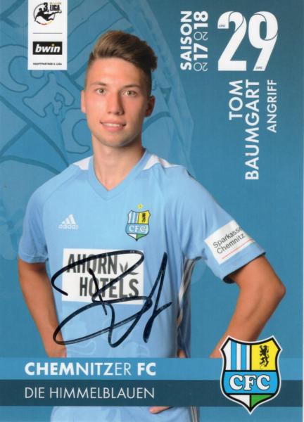 Baumgart, Tom - Chemnitzer FC (2017/18)
