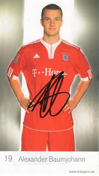 Baumjohann, Alexander - Bayern München (2009/10)
