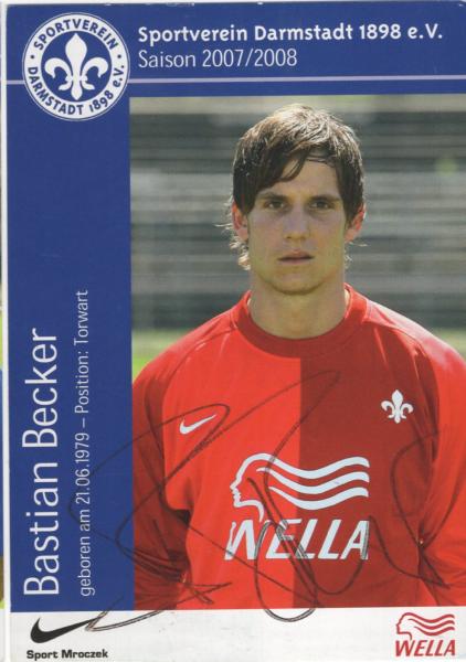 Becker, Bastian - SV Darmstadt 98 (2007/08)