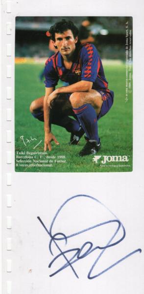 Begiristain, Txiki - ehem. Nationalspieler von Spanien