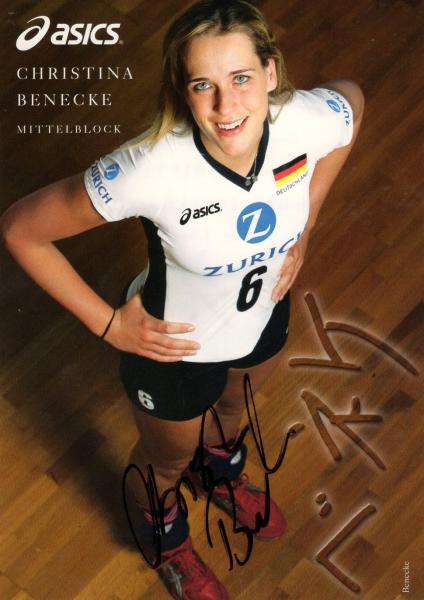 Benecke, Christina - Deutscher Volleyball Verband