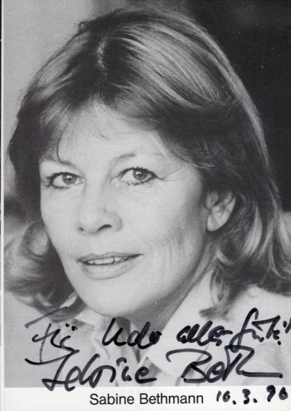 Bethmann, Sabine