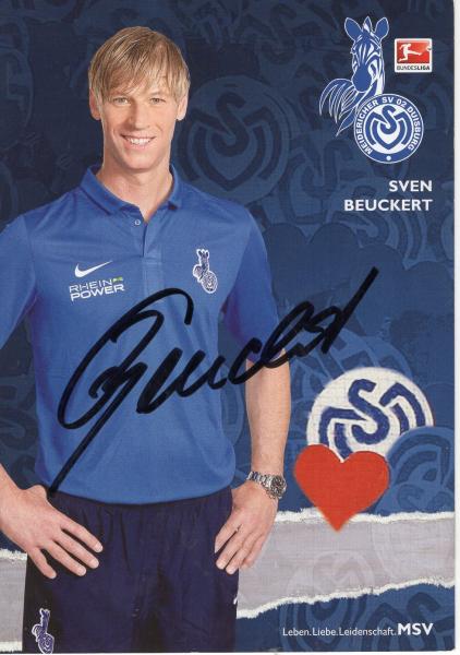 Beuckert, Sven - MSV Duisburg (2012/13)