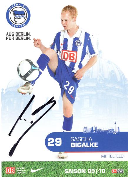 Bigalke, Sascha - Hertha BSC Berlin (2009/10)